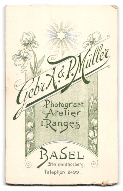 Photos & affiches: Fotografie Gebr. A., P. Müller, Basel,  – D'occasion à Berlin par bartko-reher 1