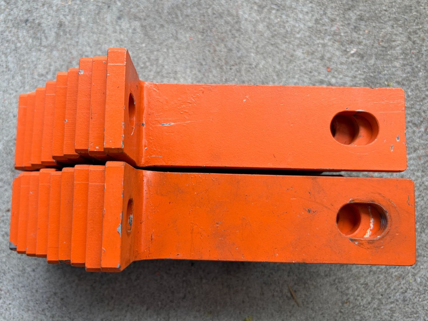 Ferramenta: 18x Stahlwinkel 150x55x45-8 - orange – Usato da Aarberg venduto da umearocks 1
