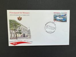 Monaco Ersttagbrief Formel 1 2013  (B497)