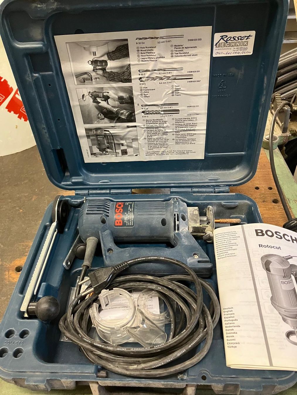 Bosch Tutti gli attrezzi: Bosch Rotocut – Usato da Pfäffikon SZ venduto da Lampi_Adri