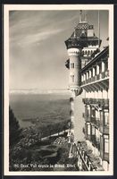 AK Caux, Vue depuis le Grand Hotel, 1923