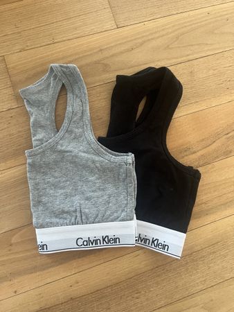 CalvinKlein Tops /Bustiers /BH in schwarz und grau, original