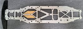 2012-212 Mecatech Chassis Platte Lang 535mm