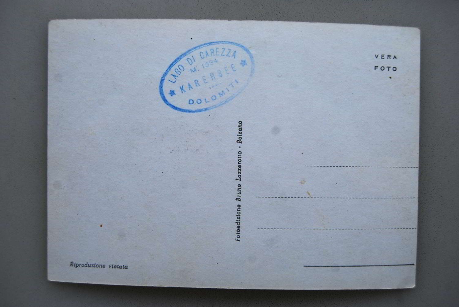 Cartoline postali: AK Tre Cime Lavatedo – Usato da Rüfenacht BE venduto da Toro06 1