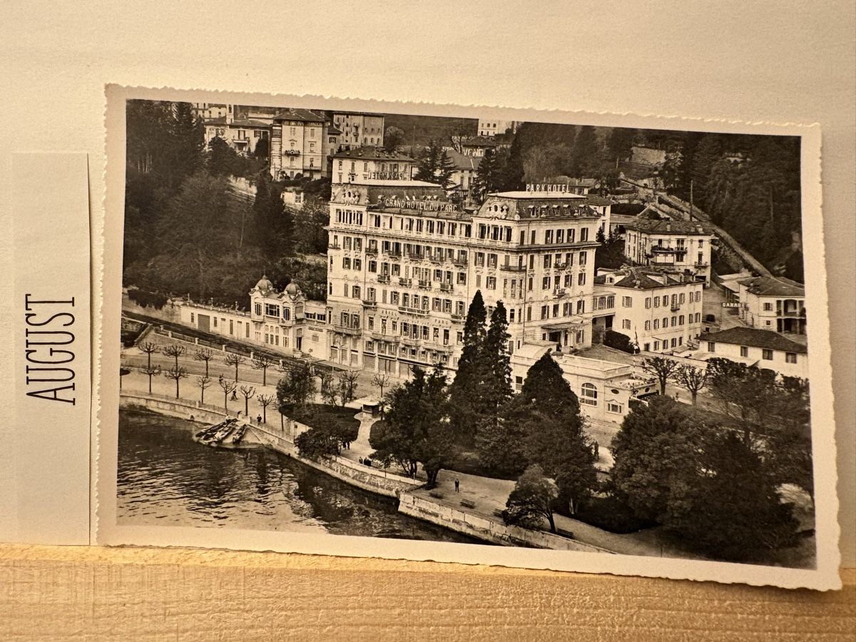Ansichtskarten: AK von Park Hotel in Lugano – Gebraucht aus Rümlang von Kartenpost1