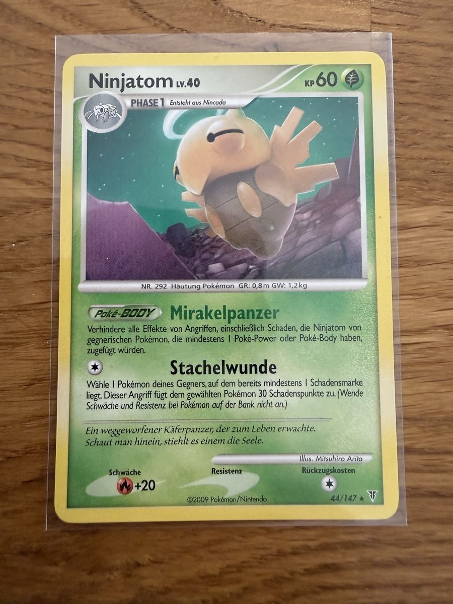 Pokémon Cartes à collectionner: Ninjatom Lv.40 44/147 – D'occasion à Amriswil par sim_nlb6