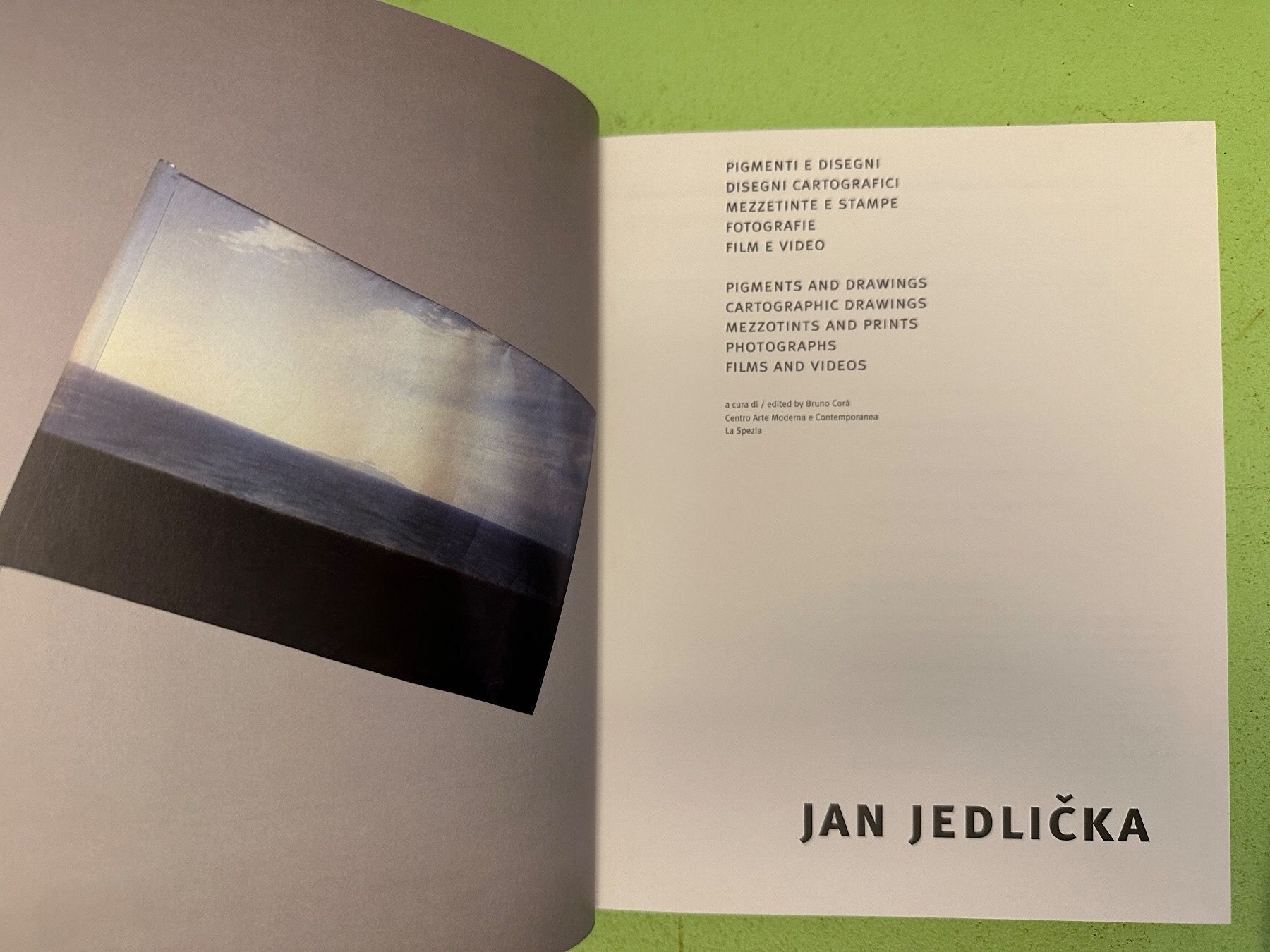 Libri: Jan Jedlicka, Bruno Corà: Pigmenti e disegni 2007 – Usato da Zürich venduto da allp 1