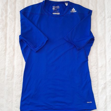 Adidas Techfit T-shirt de sport bleu - Taille xl 👍🏃‍♂️ 48