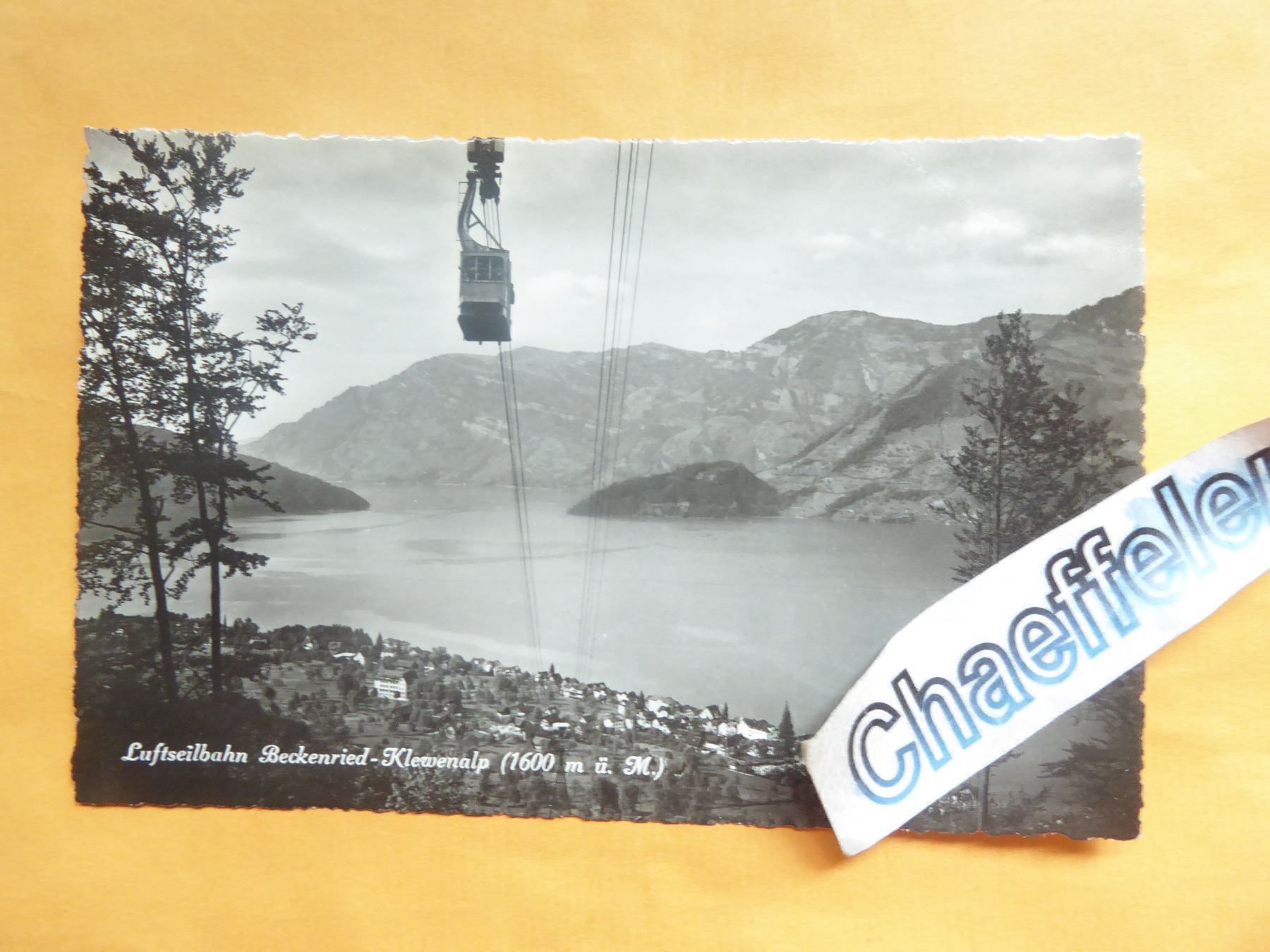 Cartes postales: Luftseilbahn Beckenried-Klewenalp – D'occasion à Zürich par Chaeffeler