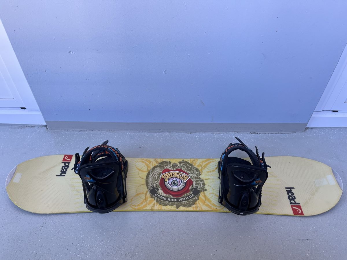 Head Board: Head Snowboard 120cm inkl. Nidecker Snowboardbindung – Usato da Horgen venduto da pupcia01 5