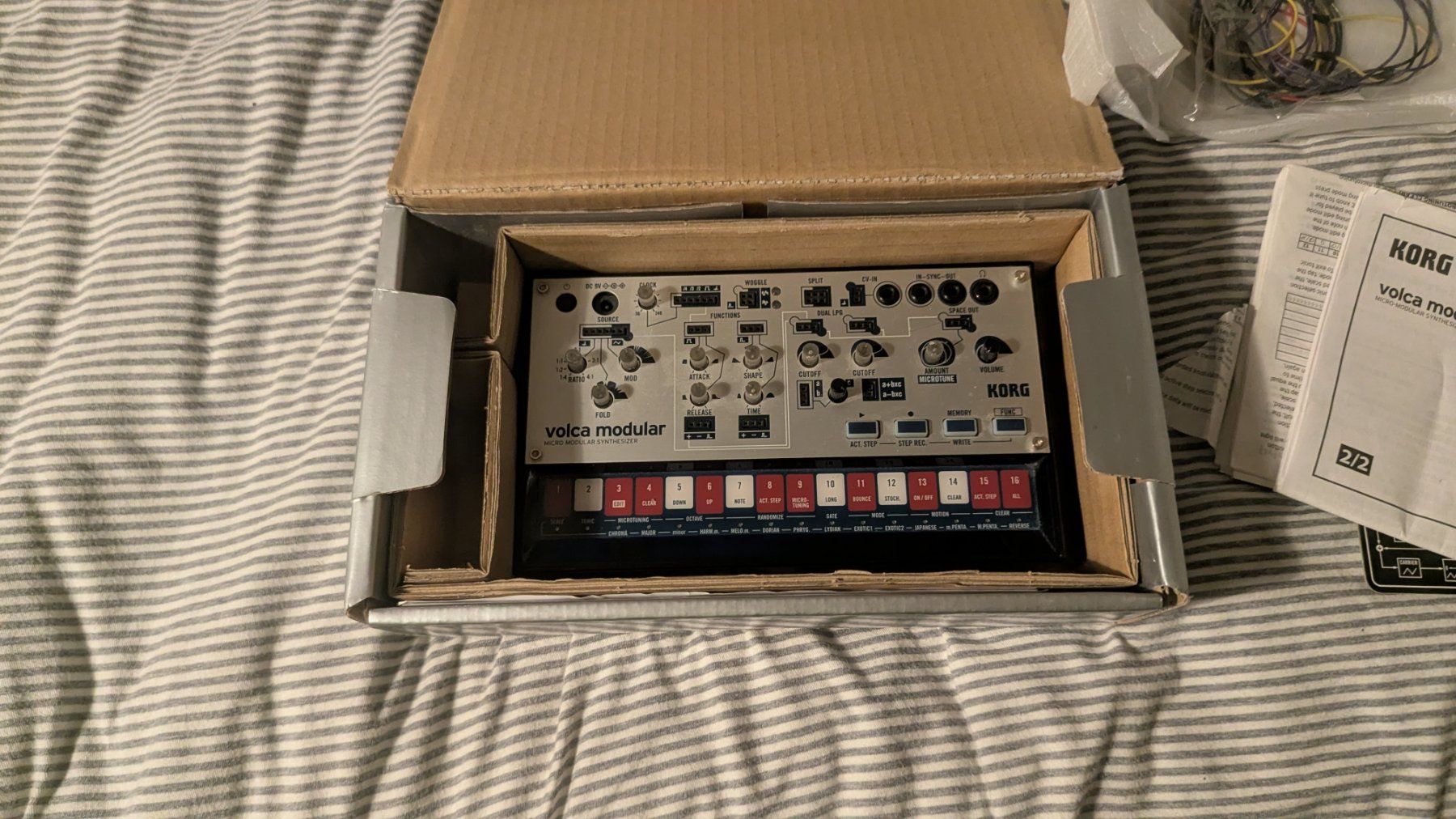Korg Musikinstrumente: Korg Volca Modular – Gebraucht aus Kilchberg ZH von magictobi