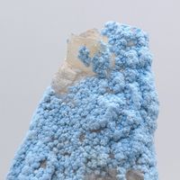 AZURBLAUE SHATTUCKIT, Kugeln auf QUARZ Kristall, Äußerst sel