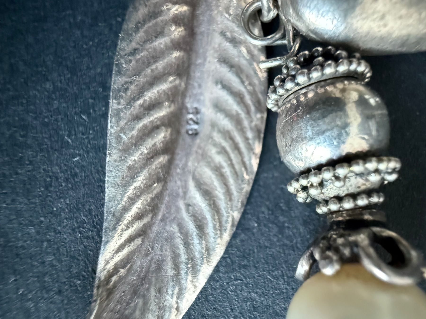 Catenine: Lange echte Perlen Kette mit Silber 925 – Usato da Spiegel b. Bern venduto da Rogger72 3