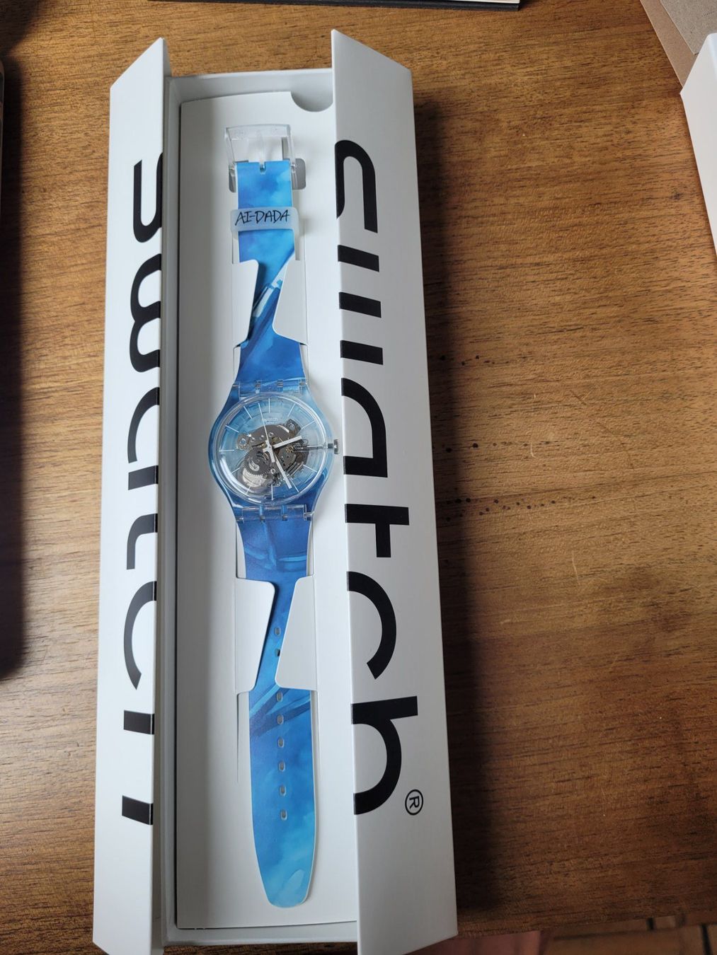 Swatch Orologi: Swatch AI-DADA Uhr Unikat – Nuovo e nell'imballaggio originale da Biel/Bienne venduto da rimini6 2
