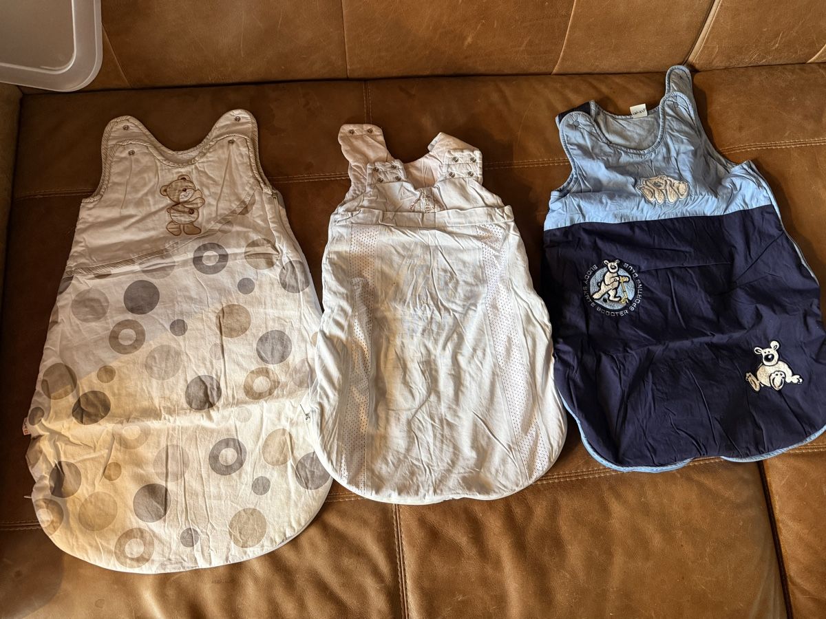 Sacchi a pelo: 3 Baby Schlafsäcke – Usato da Steckborn venduto da Diana.84