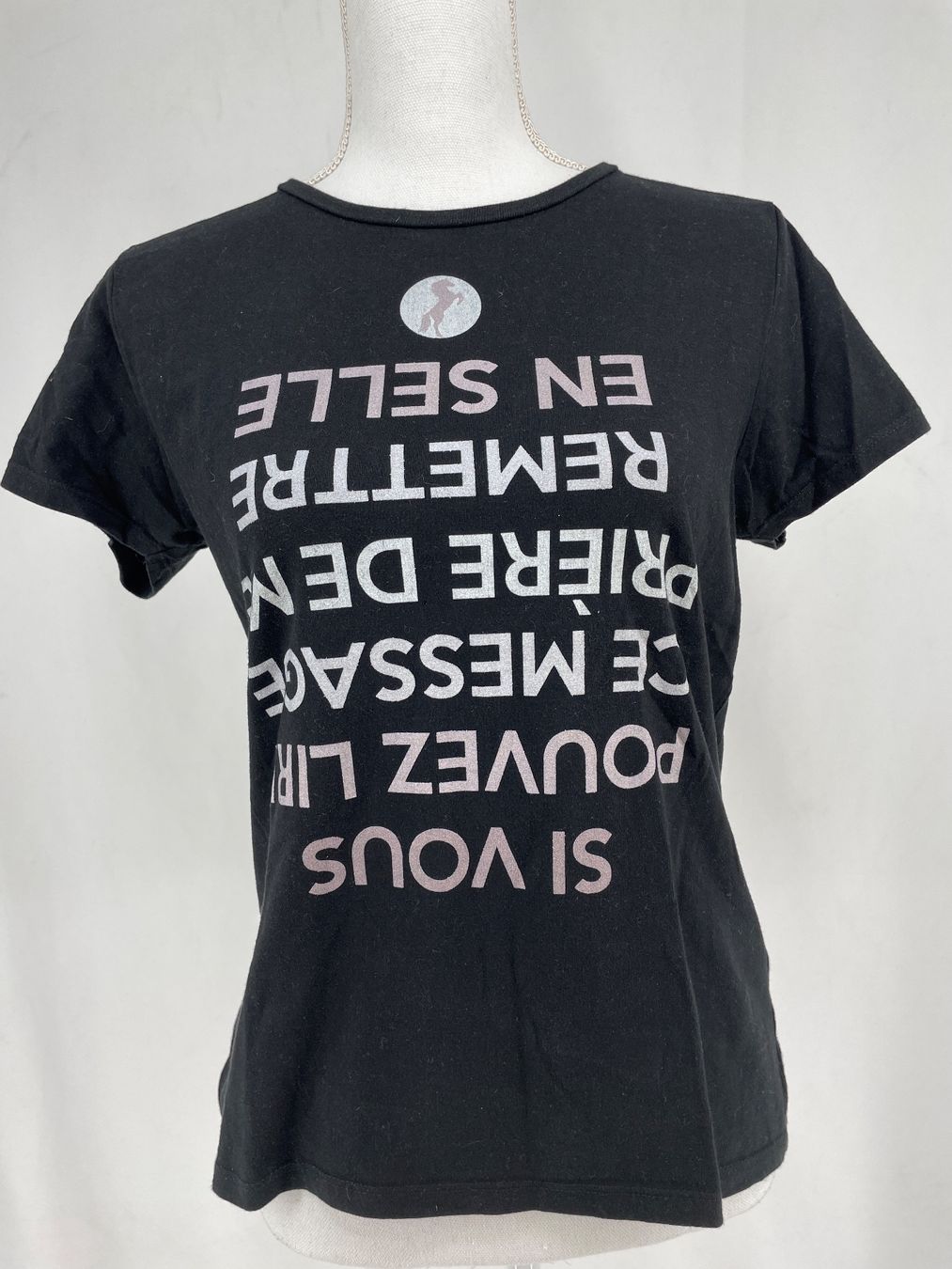 T-shirt: B&C T-Shirt noir M – Usato da Lausanne venduto da PlusValue_Lausanne
