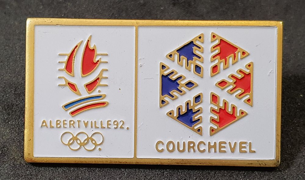 Pin's Ski Albertville 92 – Les Arcs – Insigne JO – Email – France
