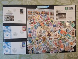 Ca 1000 Ausland-Briefmarken ab Uralt (AU15)