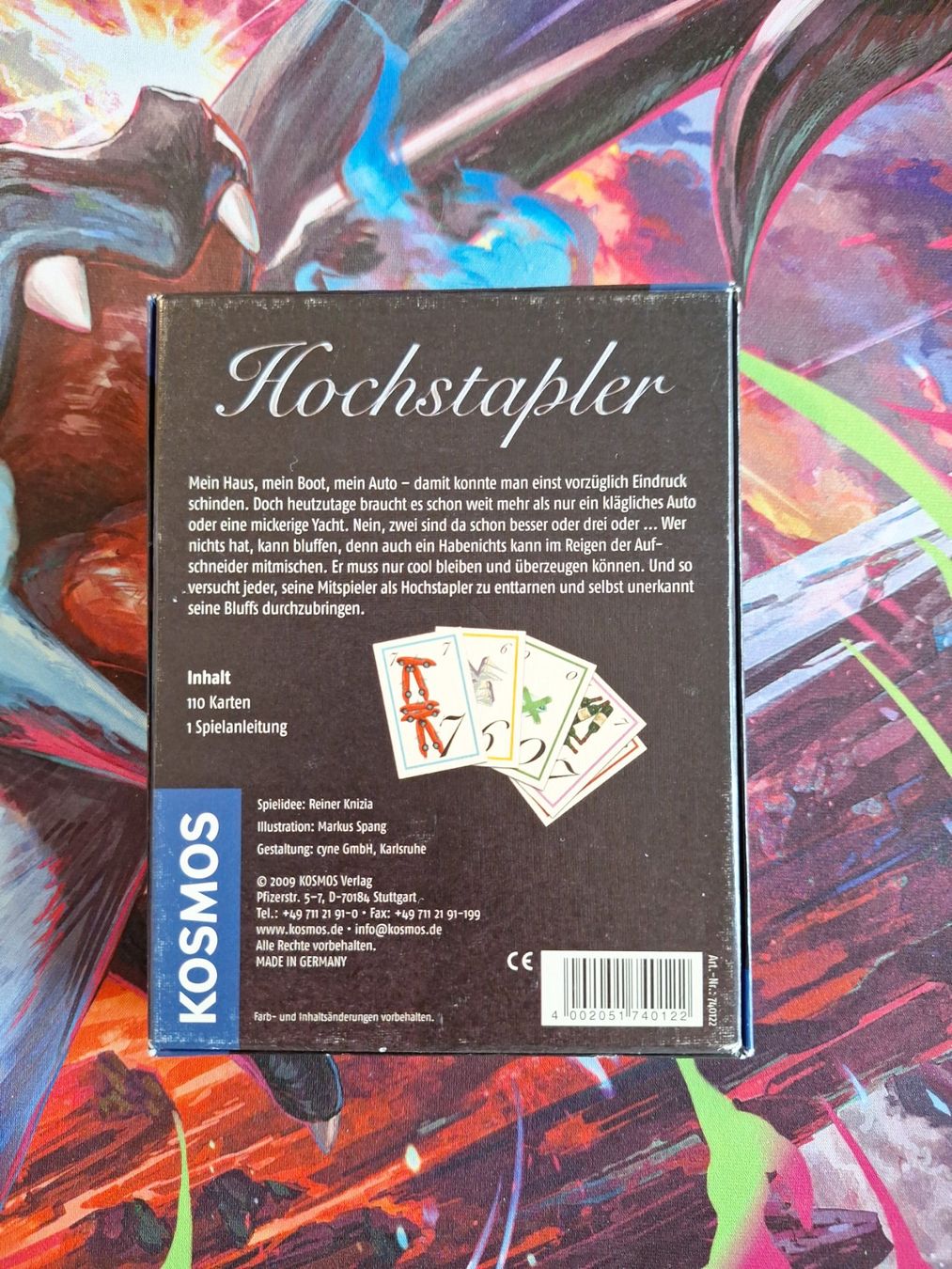 Spiele: Hochstapler Kosmos - Kartenspiel – Gebraucht aus Altstätten SG von GGsGameshop 4