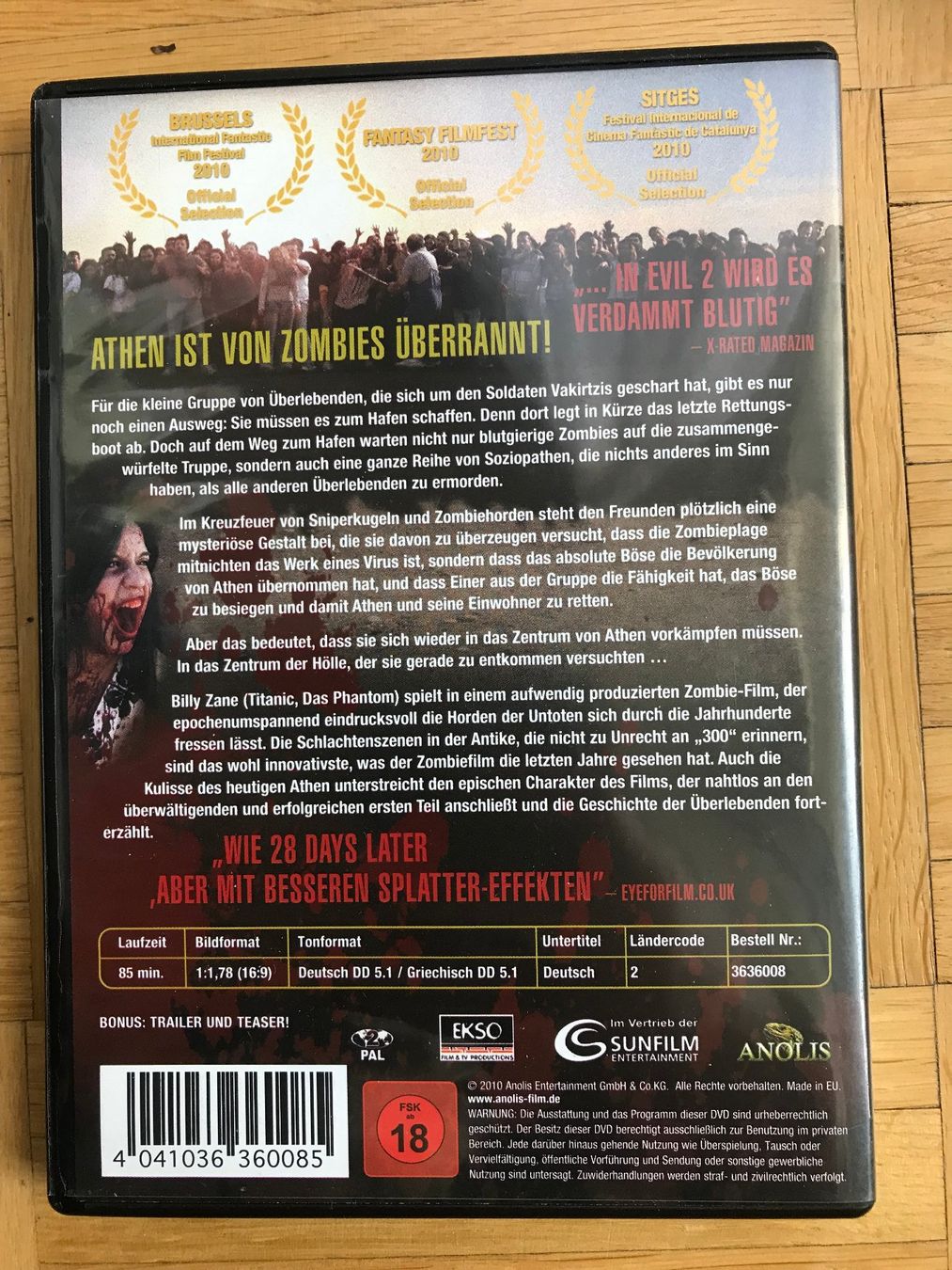 Tutti i DVDs: Evil 2 - To Kako - DVD – Usato da Zürich venduto da Malcom 2