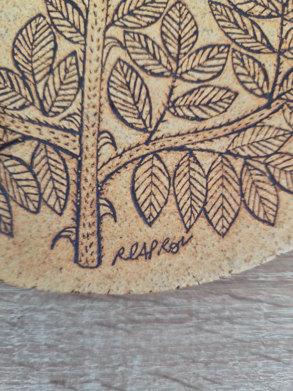 Piatti di portata: Dessous-de-plat céramique Roger Capron – Usato da Vernier venduto da Paco14 1