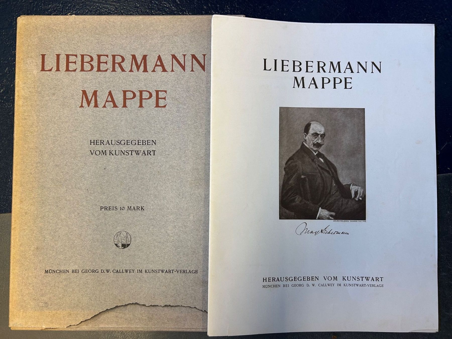 Foto & Immagini: Liebermann Mappe Kunstwart Verlag Kunstdrucke – Usato da Bern venduto da dazwischen