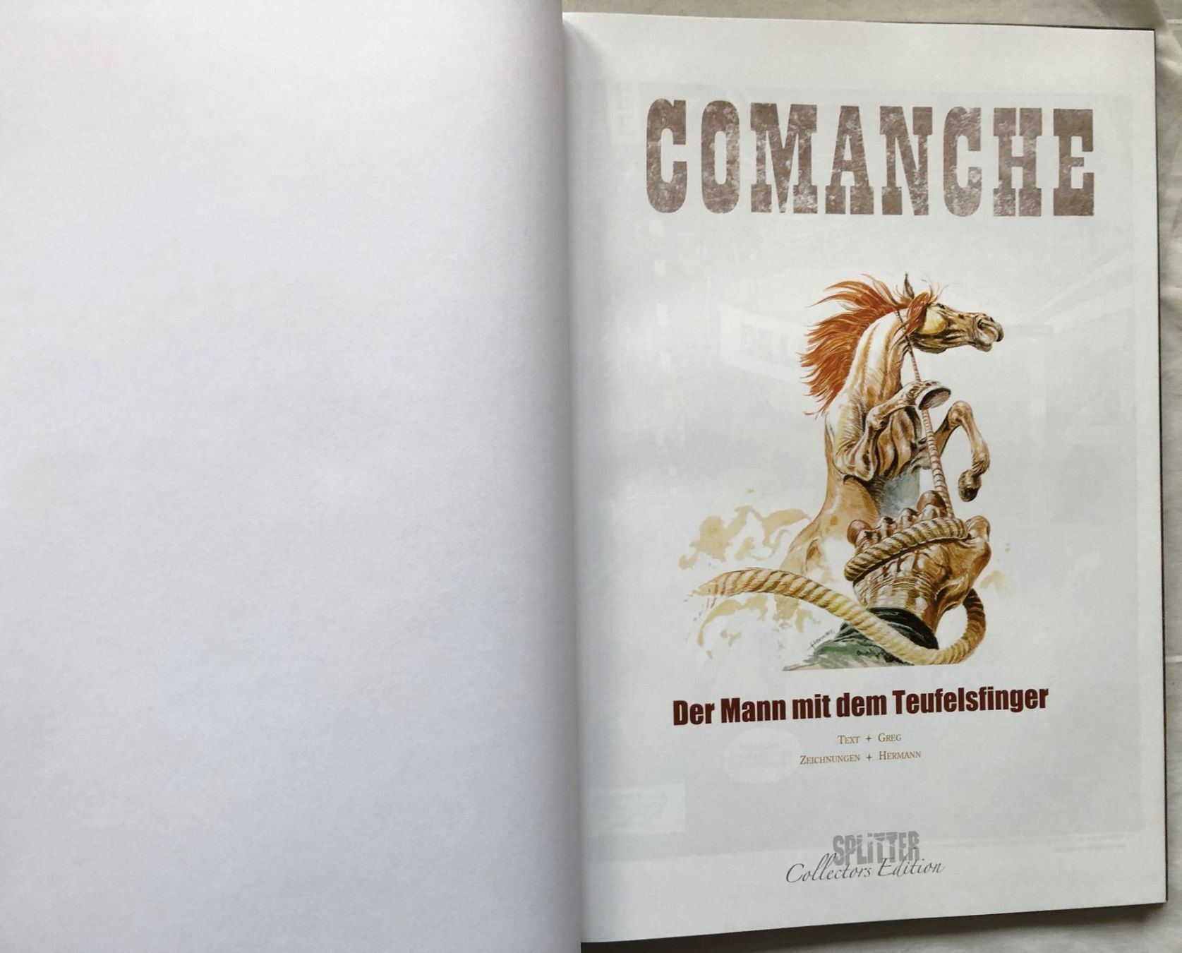 Comics: Comanche - Band 7 - Der Mann mit dem Teufelsfinger - HC – Gebraucht aus Schaffhausen von durruti 1