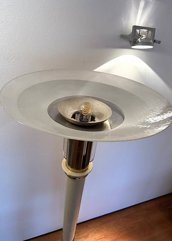 Lampes: Art Deco Ständerlampe um 1930 – D'occasion à Nidau par Nintschgu 4