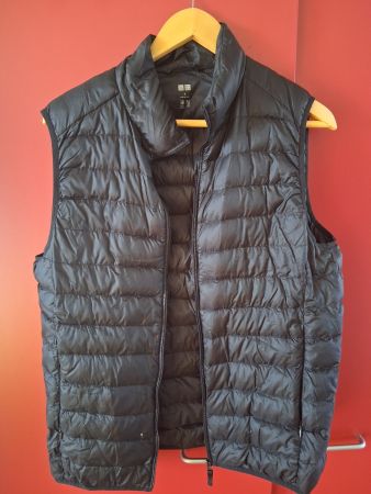 Uniqlo Weste schwarz Grösse M