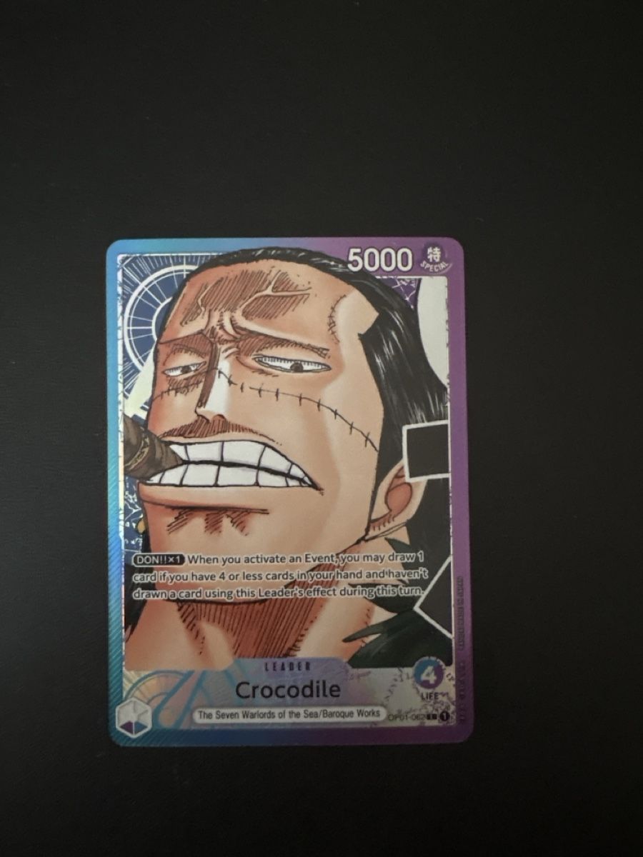 Bandai Sammelbilder & Trading cards: One Piece Card Game Crocodile OP01-062 – Neu (gemäss Beschreibung) aus Wetzikon ZH von regula.mrk