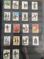 18 Briefmarken Spanien 1974 historisch Militär