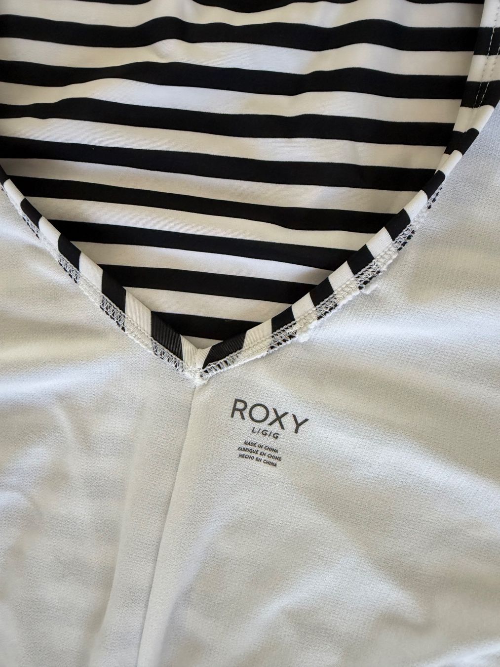 Roxy Costumi da bagno & Bikini: Badeanzug Damen ROXY gestreift L neu! – Nuovo (secondo la descrizione) da Lyss venduto da Landleben0 2