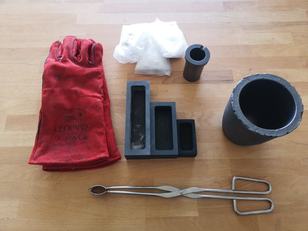 PHENOFICE Graphit Gussform - Barrenform Für Gold Silber Schmelzen