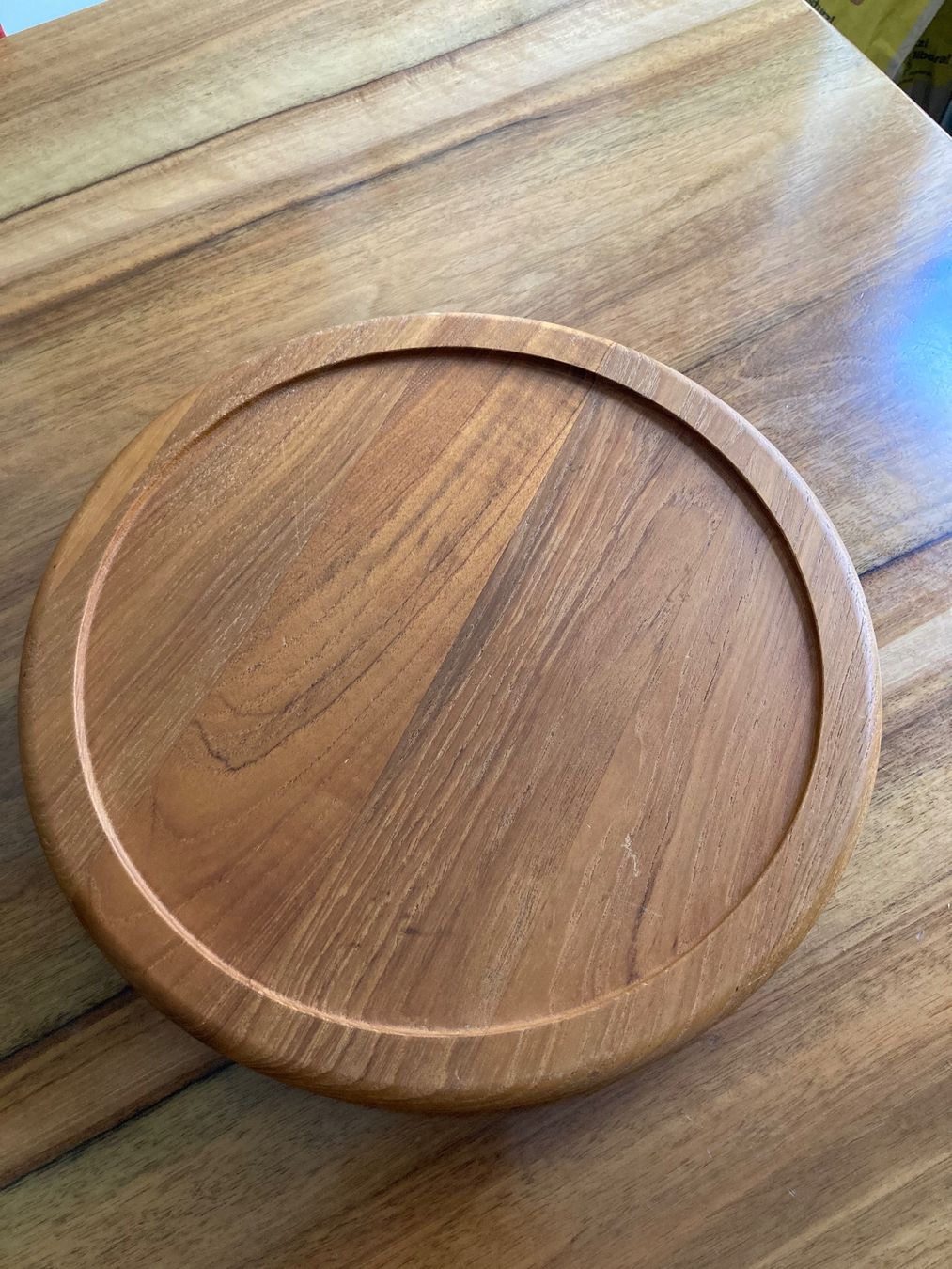 Piatti: Drehteller Teak DIGSMED, Denmark – Usato da St. Gallen venduto da sommona