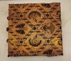 Antique Copper Batik Indonésien