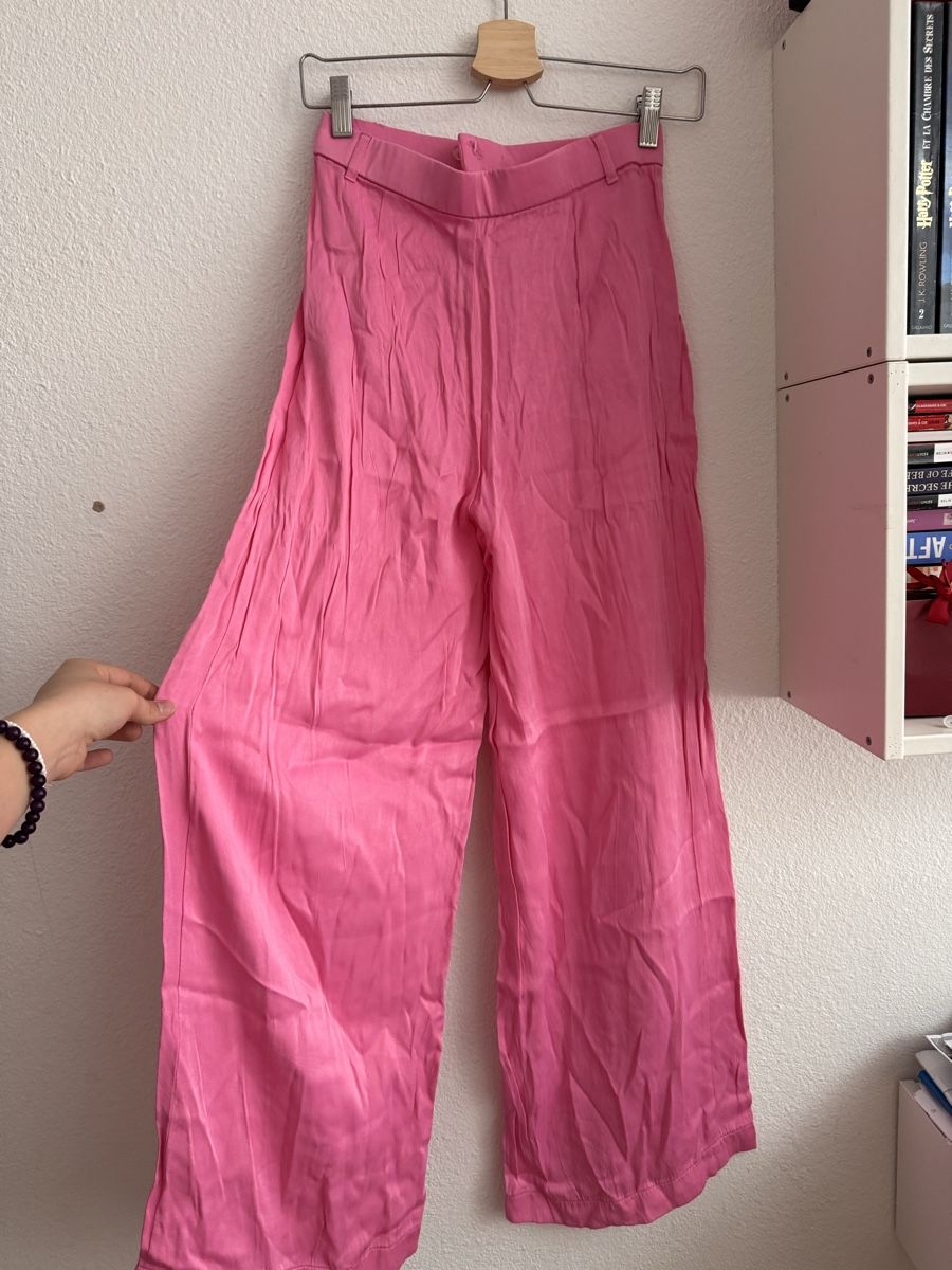 Zara Completi & Tailleur: ensemble Satiné Zara rose  – Usato da Lausanne venduto da Michel_Ozcan 2
