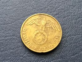 5 Reichspfennig 1938 E.selten