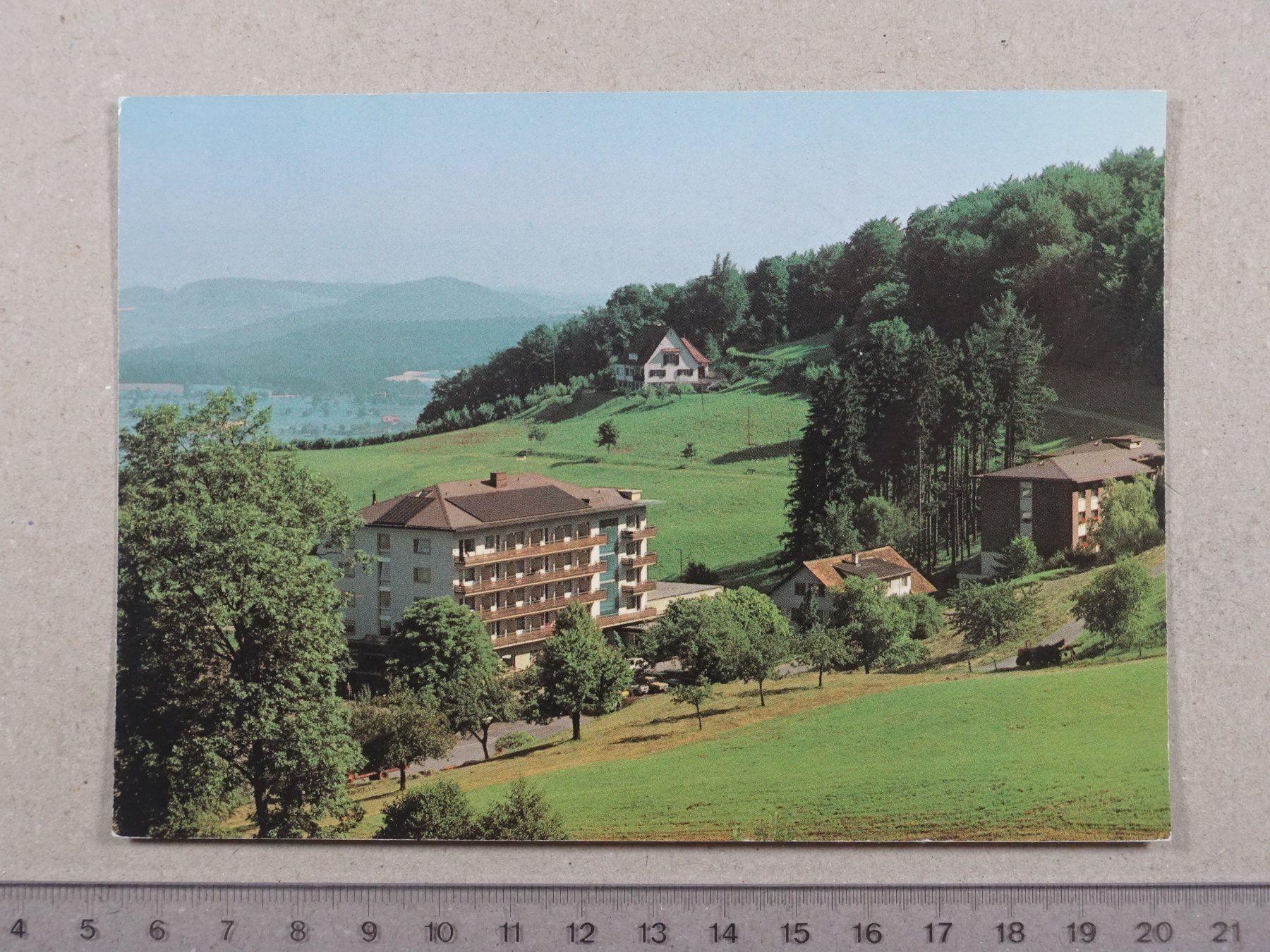 Cartoline postali: Läufelfingen, Kurhotel Bad Ramsach, 1985 – Usato da Lenzburg venduto da fh1