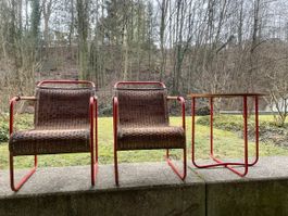 SALE: Bauhaus 1920er stahlrohr set Meier Zürich design