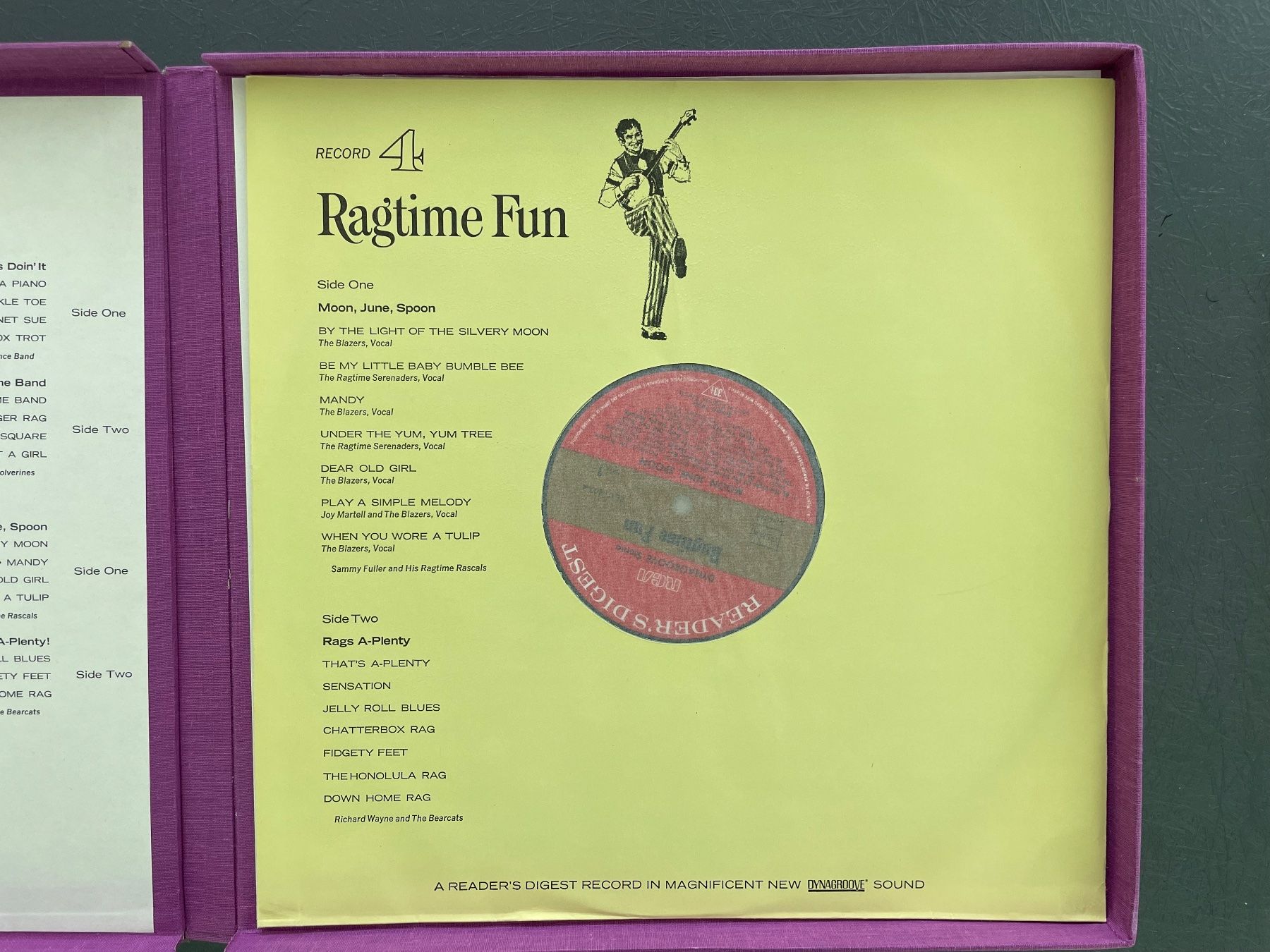 Dischi in vinile: Ragtime Fun - Old Time Jazz, 4 LP's von 1971 – Usato da Sutz venduto da fx05 3