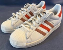 ADIDAS SUPERSTAR CRYSTAL WHITE - PRELOVED RED - CLAY STRATA