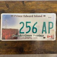 🇨🇦 Autoschild, Prince Edward Island 256 AP - Kanada