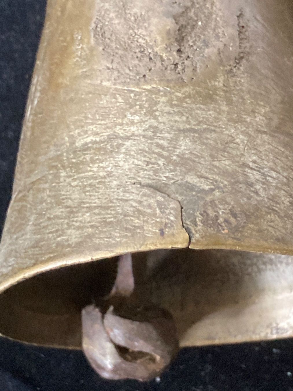 Glocken & Treicheln: Alte Persische Glocke aus Messing – Defekt aus Zürich von Chaeffeler 3