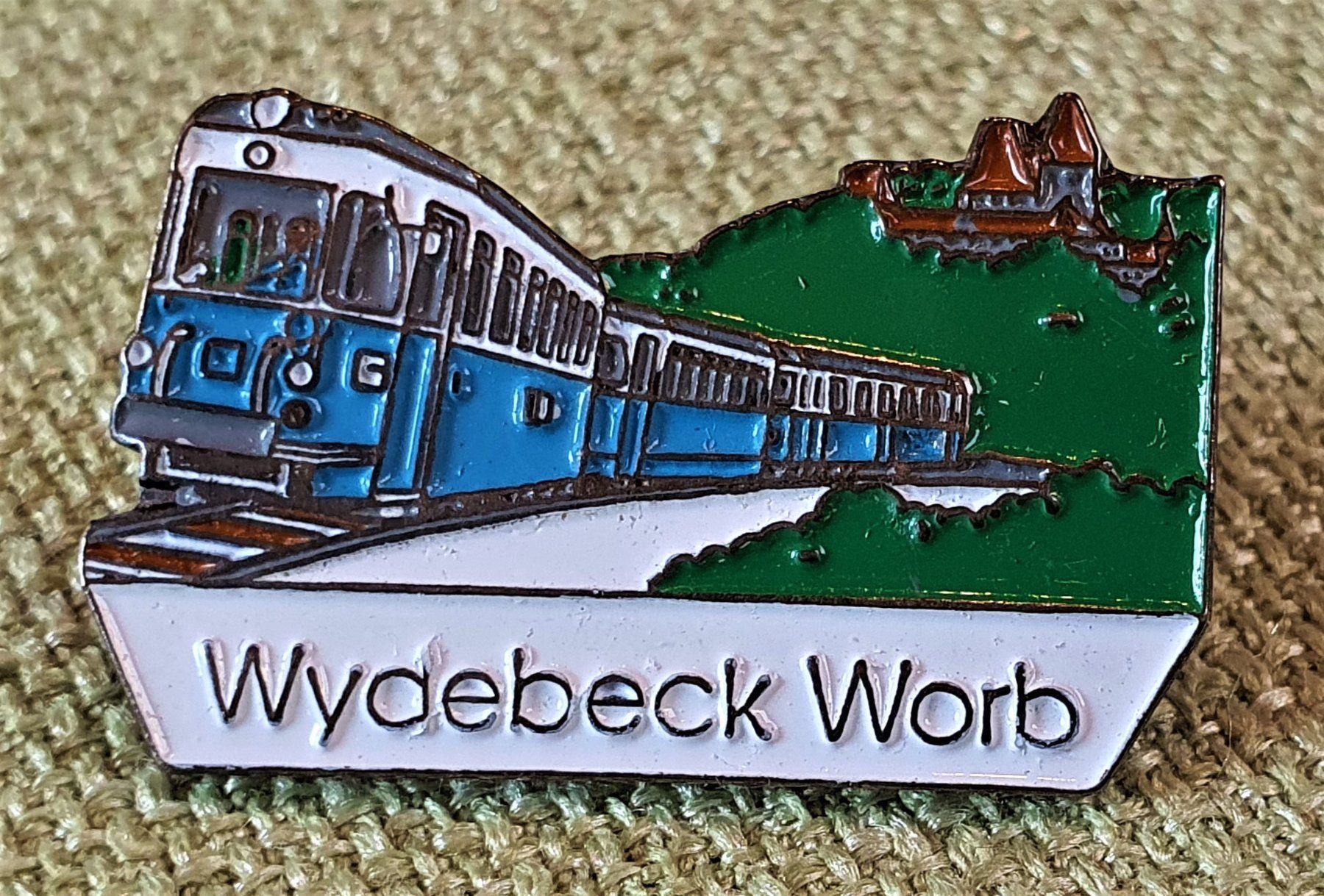 Placchette & Badge: C285 - Pin Wydebeck Worb Bahn Schweiz – Usato da Reinach BL venduto da Boston-Verkauf