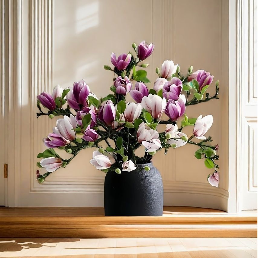 Alle Dekorationen: 4-teiliges Luxus-Magnolien-Set – Neu und originalverpackt aus Wagenhausen von Kahlen 1