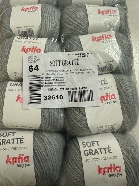 Lana: 10 X WOLLE KATIA SOFT GRATTE – Nuovo (secondo la descrizione) da Ostermundigen venduto da wini63
