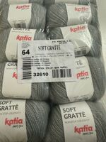 10 X WOLLE KATIA SOFT GRATTE