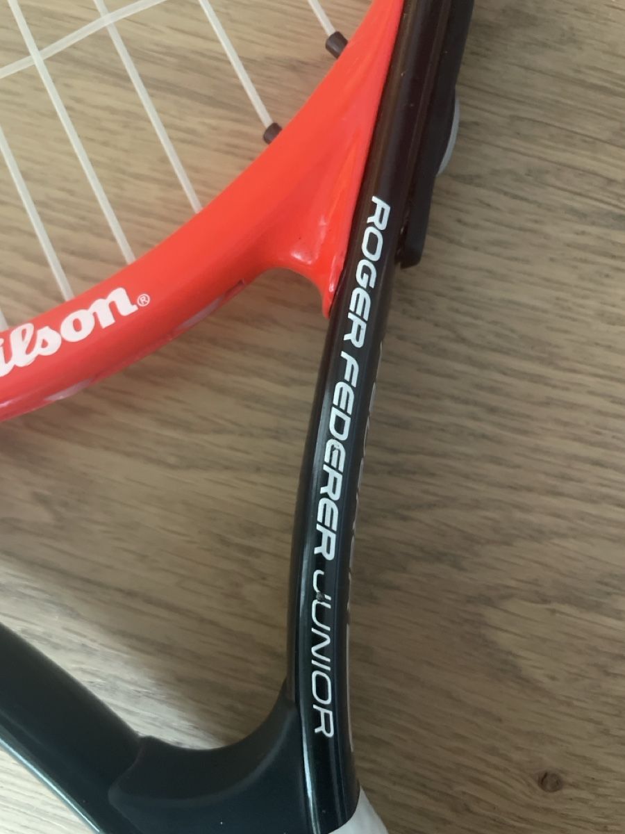 Wilson Racchette: Wilson Roger Federer Junior Tennisschläger – Usato da Baden venduto da niba10 5