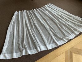Tagesvorhang Weiss 140x127 cm