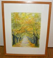 Aquarell Allee